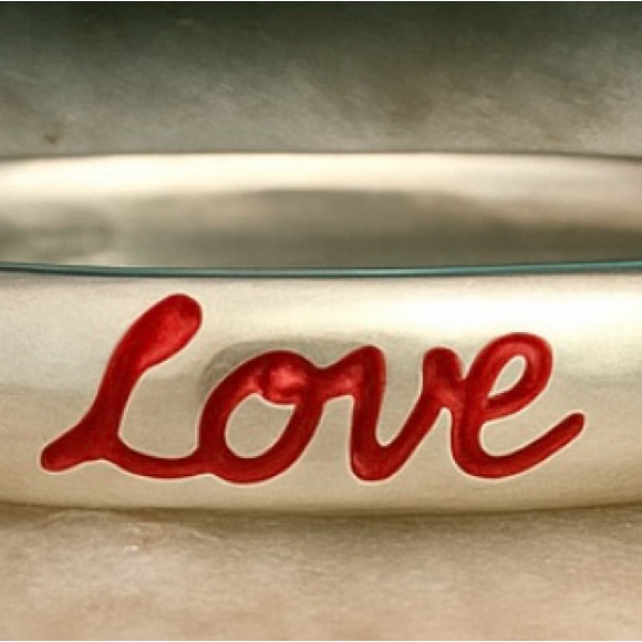 authentic Tiffany & Co. Paloma Picasso “Love” Ring with bag and box - Picture 3 of 9